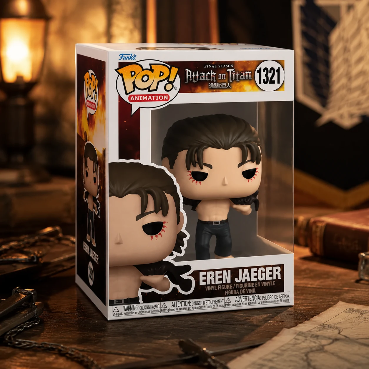 Фігурка Ігрова FUNKO POP! - ЕРЕН ЙЕГЕР 67926 — 