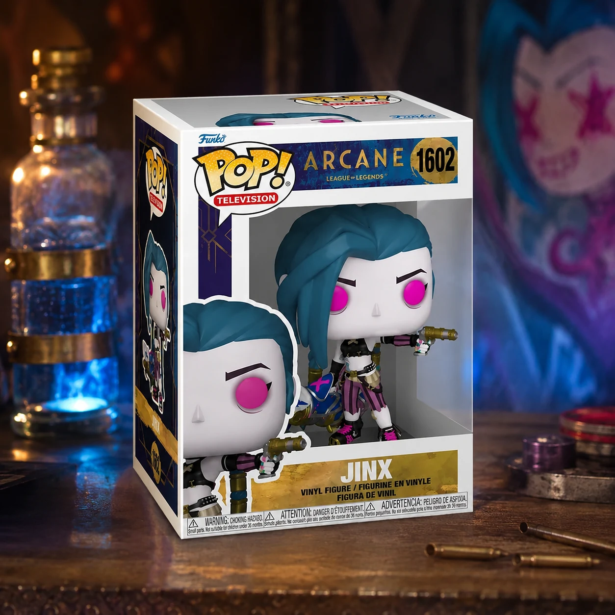 Фігурка Ігрова FUNKO POP! серії Аркейн- ДЖИНКС 75649 — 