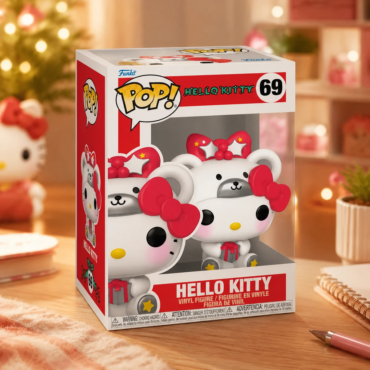 Фігурка Ігрова FUNKO POP! серії Hello Kitty- КІТТІ У КОСТЮМІ ВЕДМЕДЯ 72075 — 