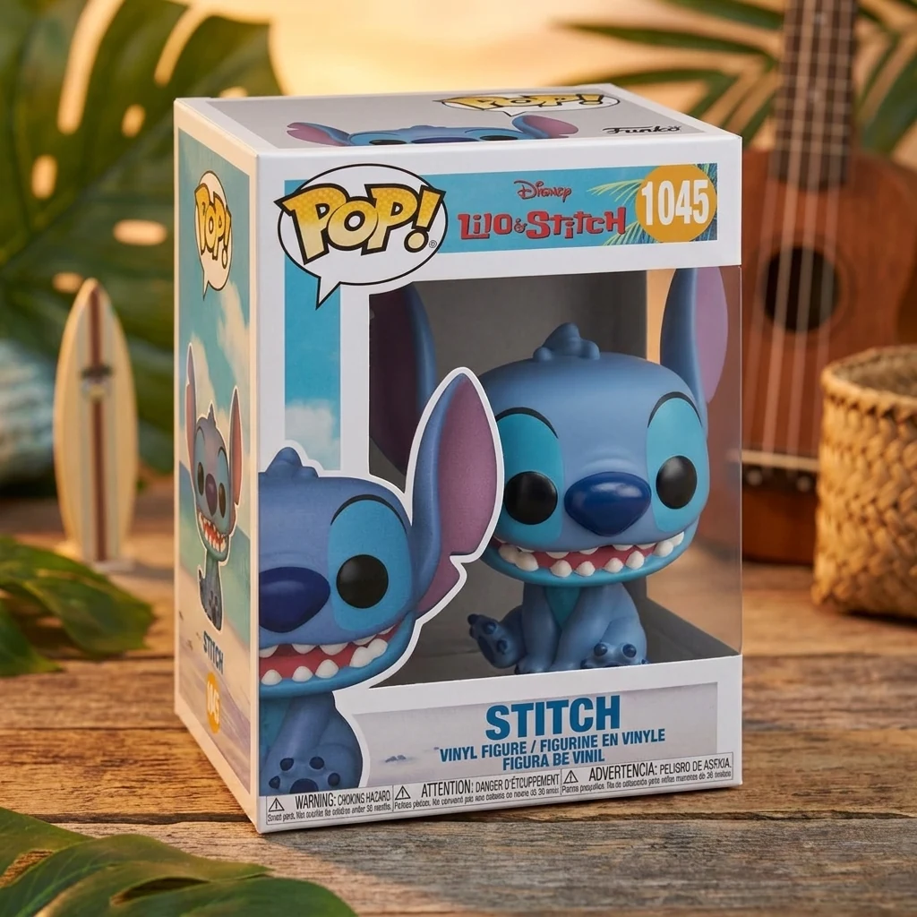 Фігурка Ігрова FUNKO POP! серії Ліло та Стіч- СТІЧЩО ПОСМІХАЄТЬСЯ 55617 — 