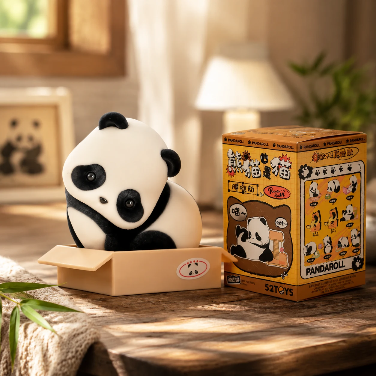 Фігурка колекційна POP TOP 52Toys серії Panda Roll- МЯВ ПАНДИ 22CB437GG13 — 
