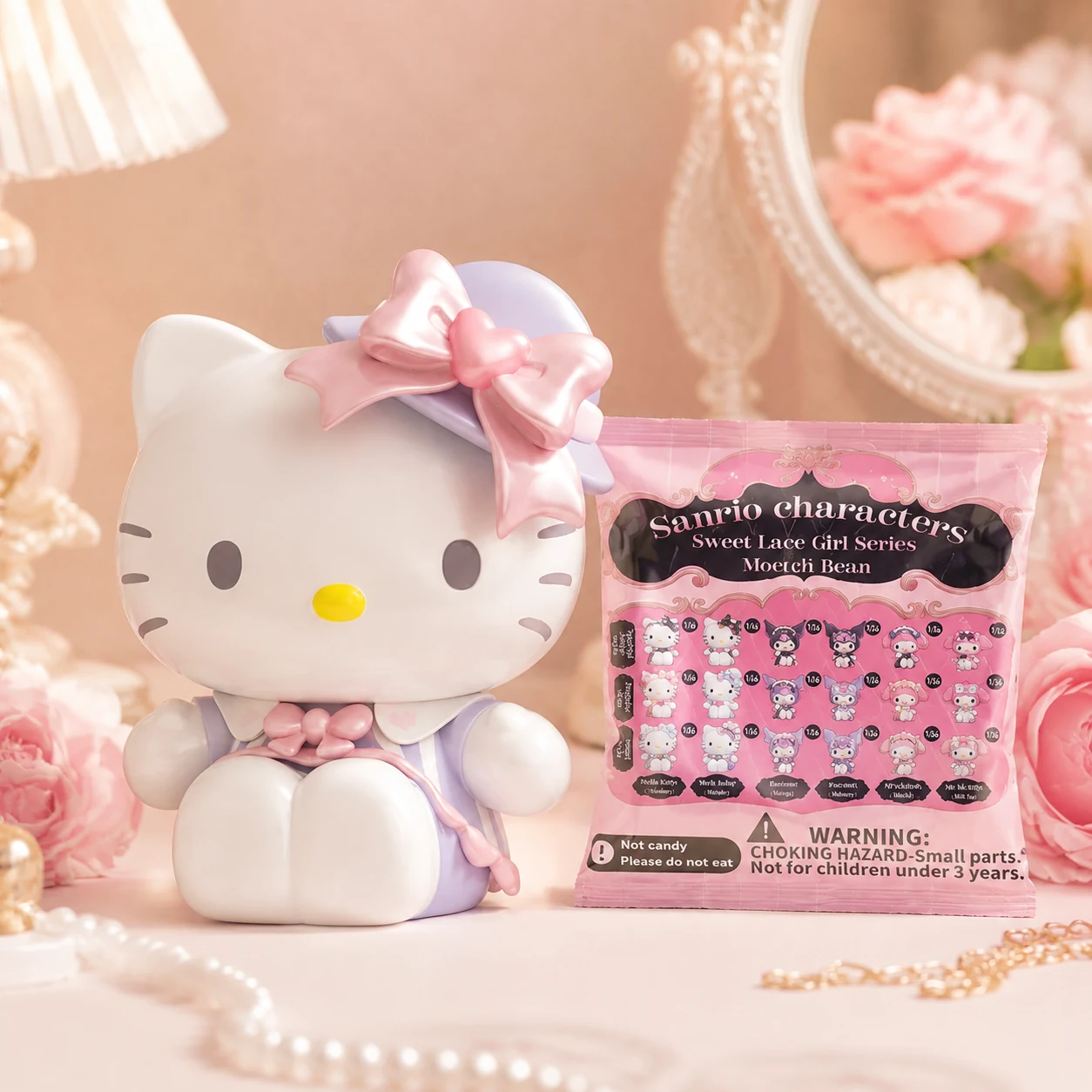 Фігурка-сюрприз POP TOP SANRIO – ЕЛЕГАНТНІ ПАНЯНКИ 24MQD-036 — 