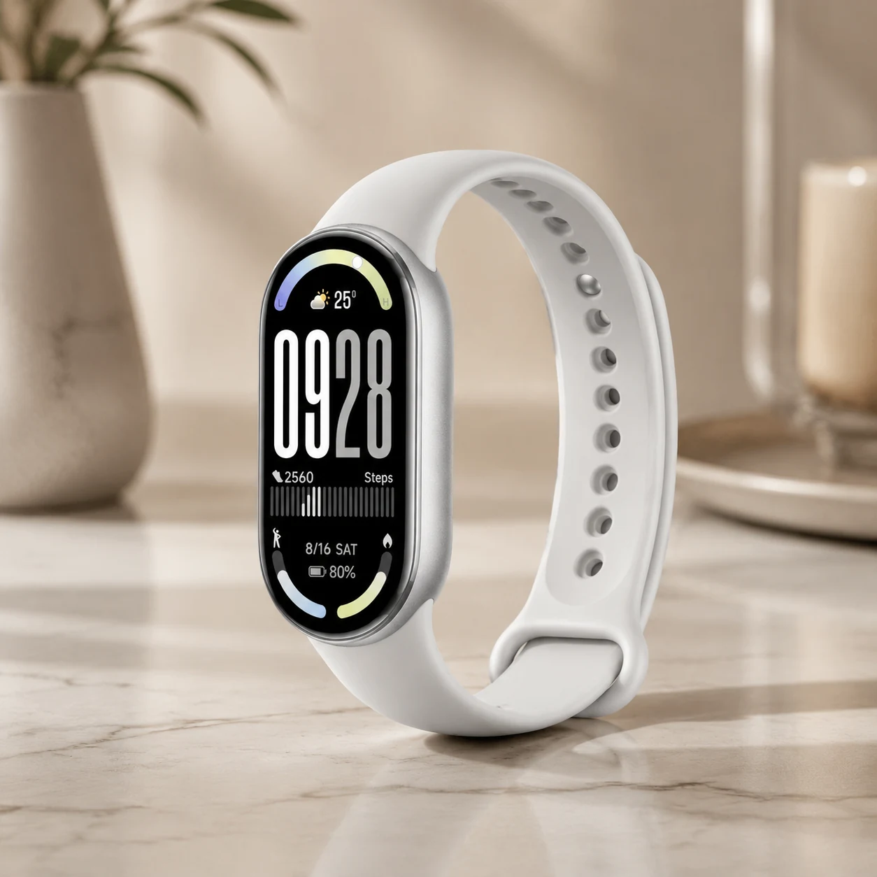 Фітнес браслет Xiaomi Smart Band 10 BHR07PSGL Срібний (1146725) — Мобільна техніка