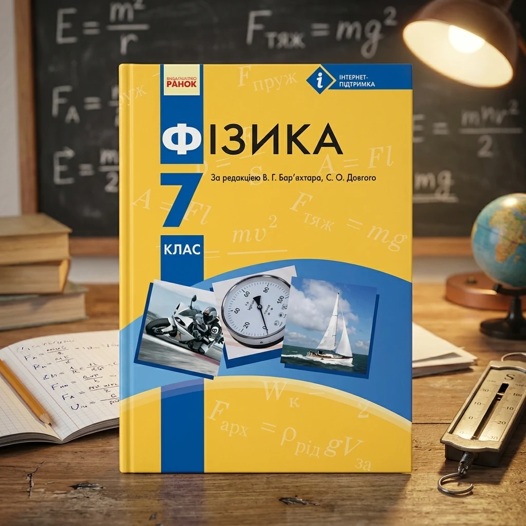 Фізика 7 клас. Підручник. Бар'яхтар