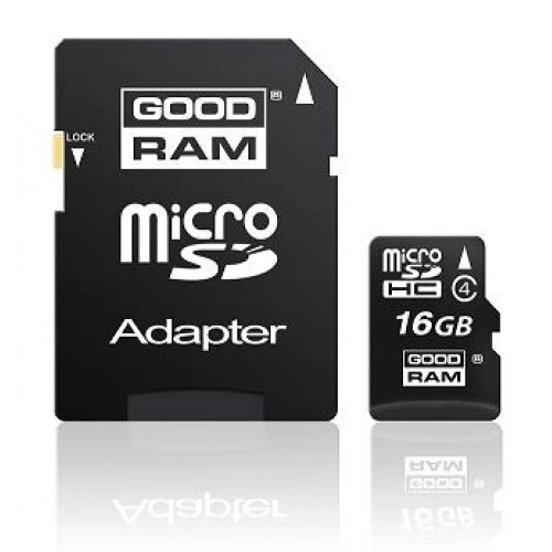 Флеш карта 16GB microSDHC GoodRam Class 10+SD adapter — фото 2