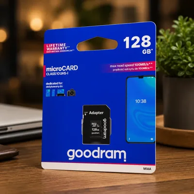 Флеш карта GOODRAM microSDXC 128GB Class 10 UHS I+ ad