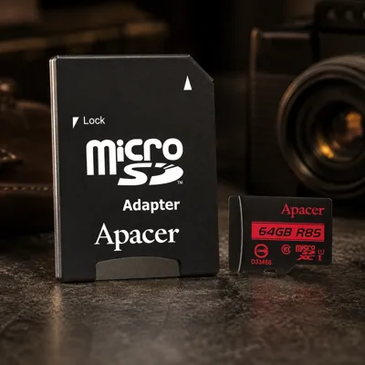 Флеш картка Apacer 64GB microSDXC class 10 UHS-I U1 (AP64GMCSX10U5-R)