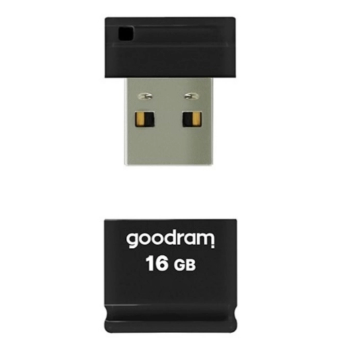 Флеш-накопичувач USB2.0 16GB Goodram UPI2 (Piccolo) Black (UPI2-0160K0R11) — фото 2