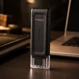 Флеш-накопичувач USB3.2 128GB Type-C Kingston DataTraveler 70 Black (DT70/128GB) — фото 1
