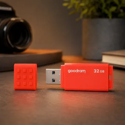 Флеш-накопичувач USB3.2 32GB Goodram UME3 Orange (UME3-0320O0R11)