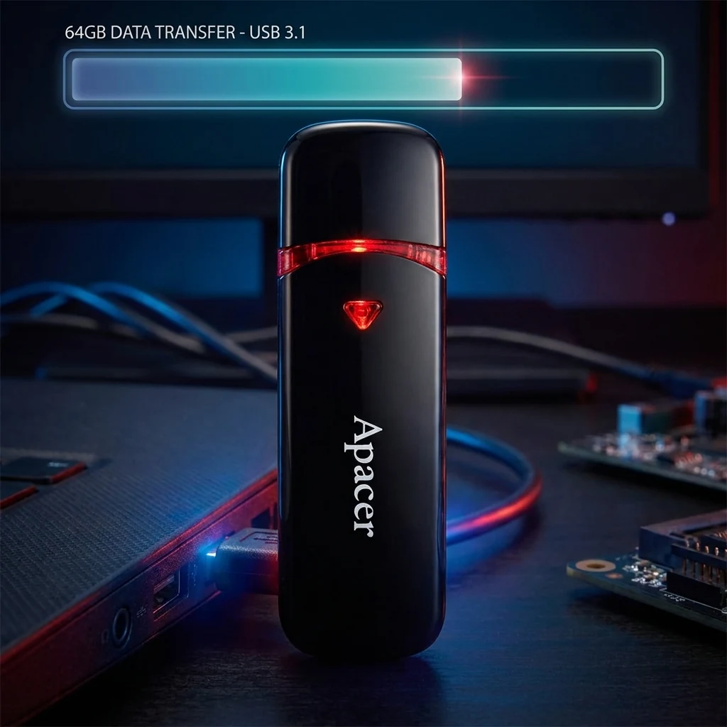 Флэш-пам'ять usb 64Гб Apacer ah355/AH350 usb