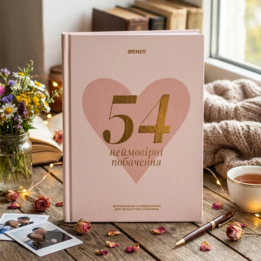 Фотоальбом А4 "54 Неймовірні побачення" світлий