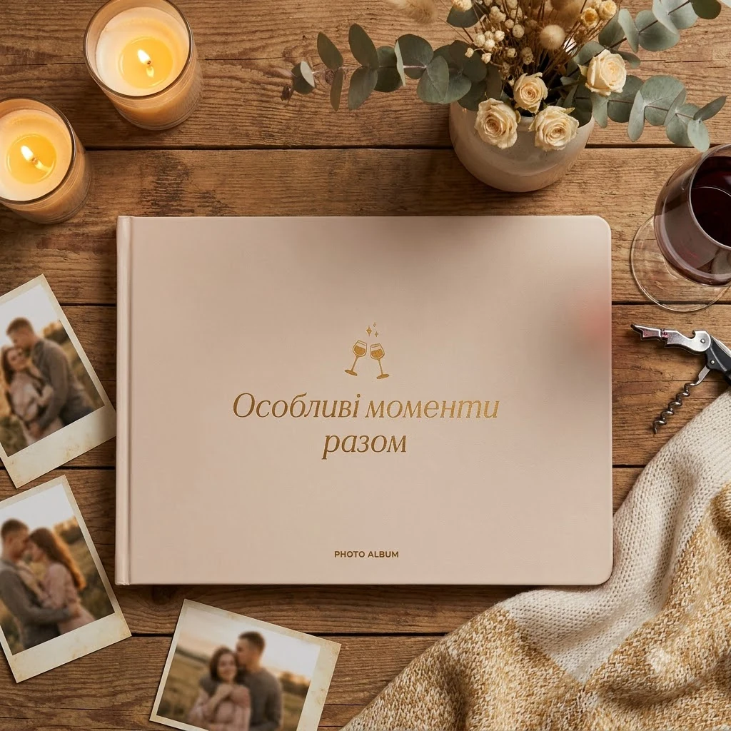 Фотоальбом А4 "Особливі моменти разом" бежевий