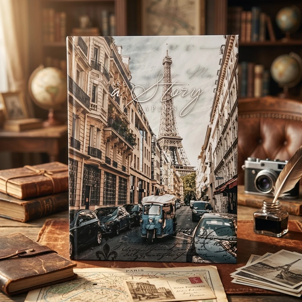 Фотоальбом на 200 фото 10 х15 см Old City