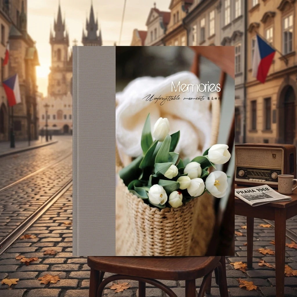 Фотоальбом на 200 фото 10х15 см Basket Tulips