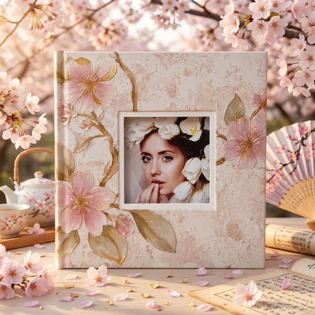 Фотоальбом на 200 фото 10х15 см Sakura