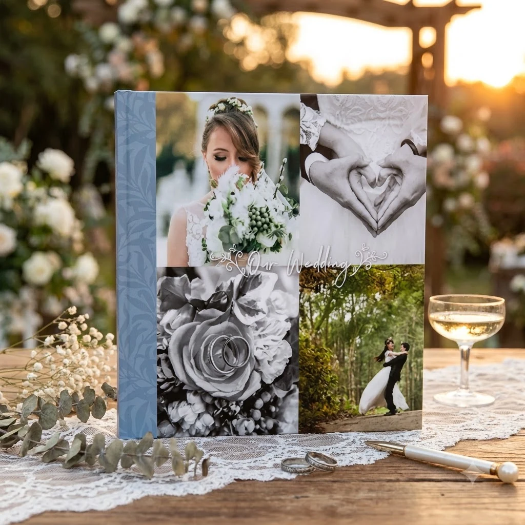 Фотоальбом на 200 фото 10х15 см Весільний Sweet moments2