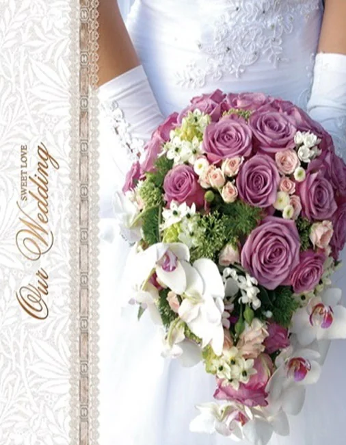 Фотоальбом на 200 фото 10х15 см Весільний Wed bouquet — фото 2