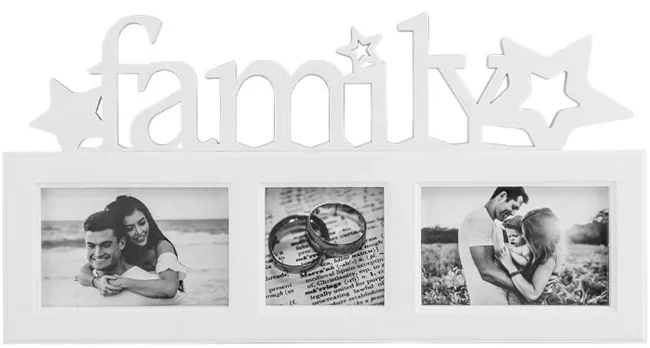 Фоторамка-колаж "Family" біла — фото 2