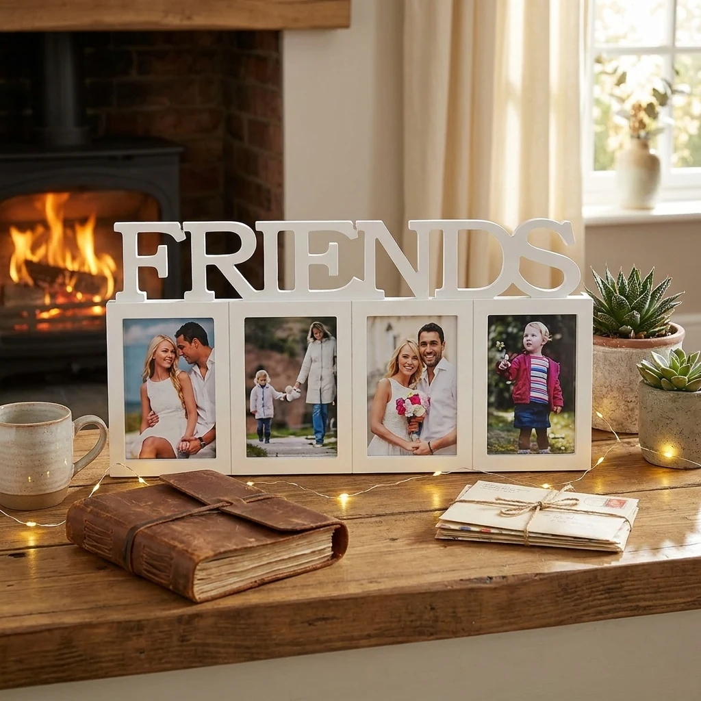 Фоторамка-колаж на 4 фото 48х32,5 см Friends
