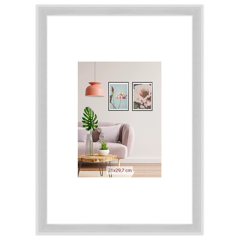 Фоторамка SA1214-18123 срібло оргскло 21х30 см — фото 2