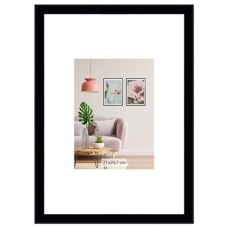 Фоторамка SA1214-5002-1 чорний оргскло 21х30 см — фото 2