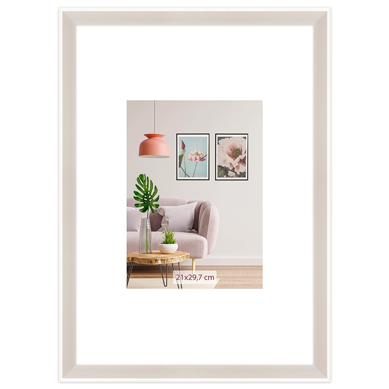 Фоторамка SA1214-5004-1 білий оргскло 21х30 см — фото 2