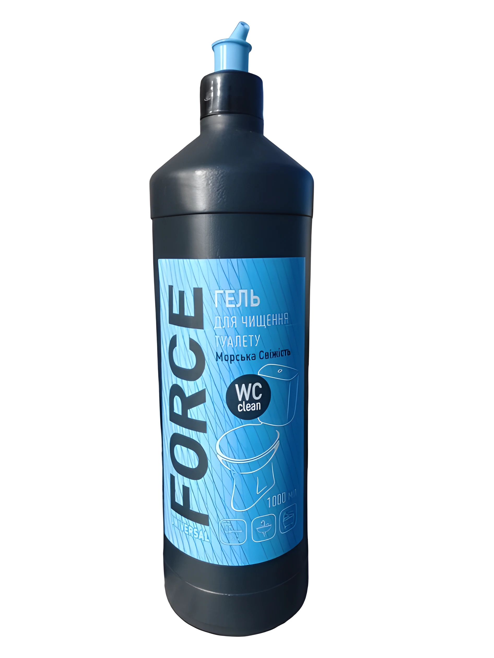 Гель для чищення туалетів Force Морська свіжість 240000637