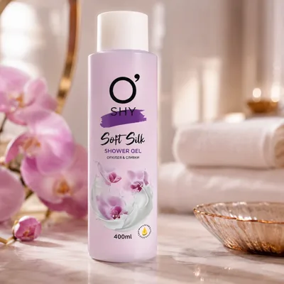Гель для душу Soft silk ТМ Oshy 400мл