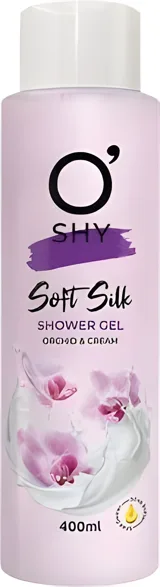 Гель для душу Soft silk ТМ Oshy 400мл — фото 2
