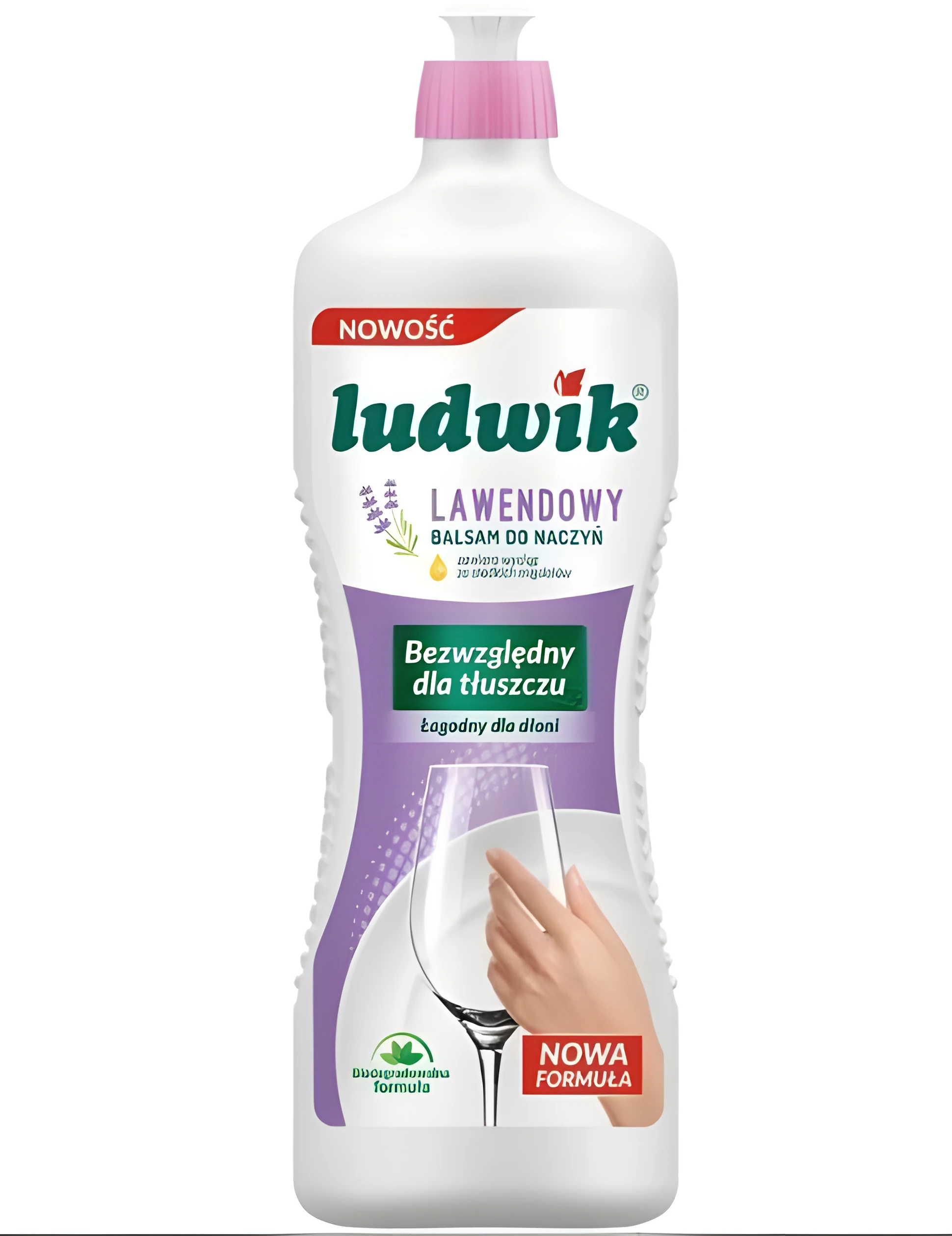 Гель для миття посуду  Ludwik  Лаванда 450г