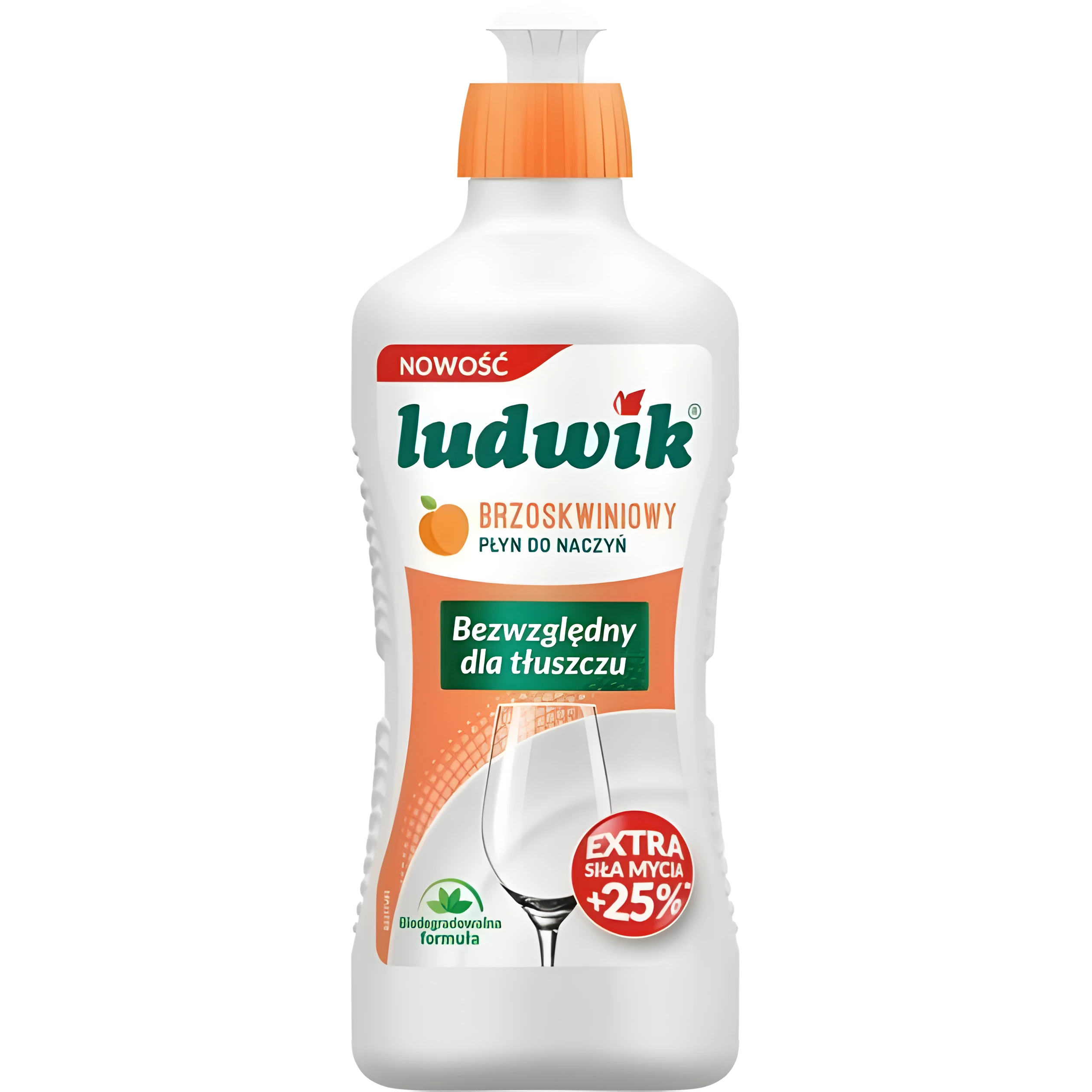 Гель для миття посуду Ludwik Персик 450г — Побутова хімія