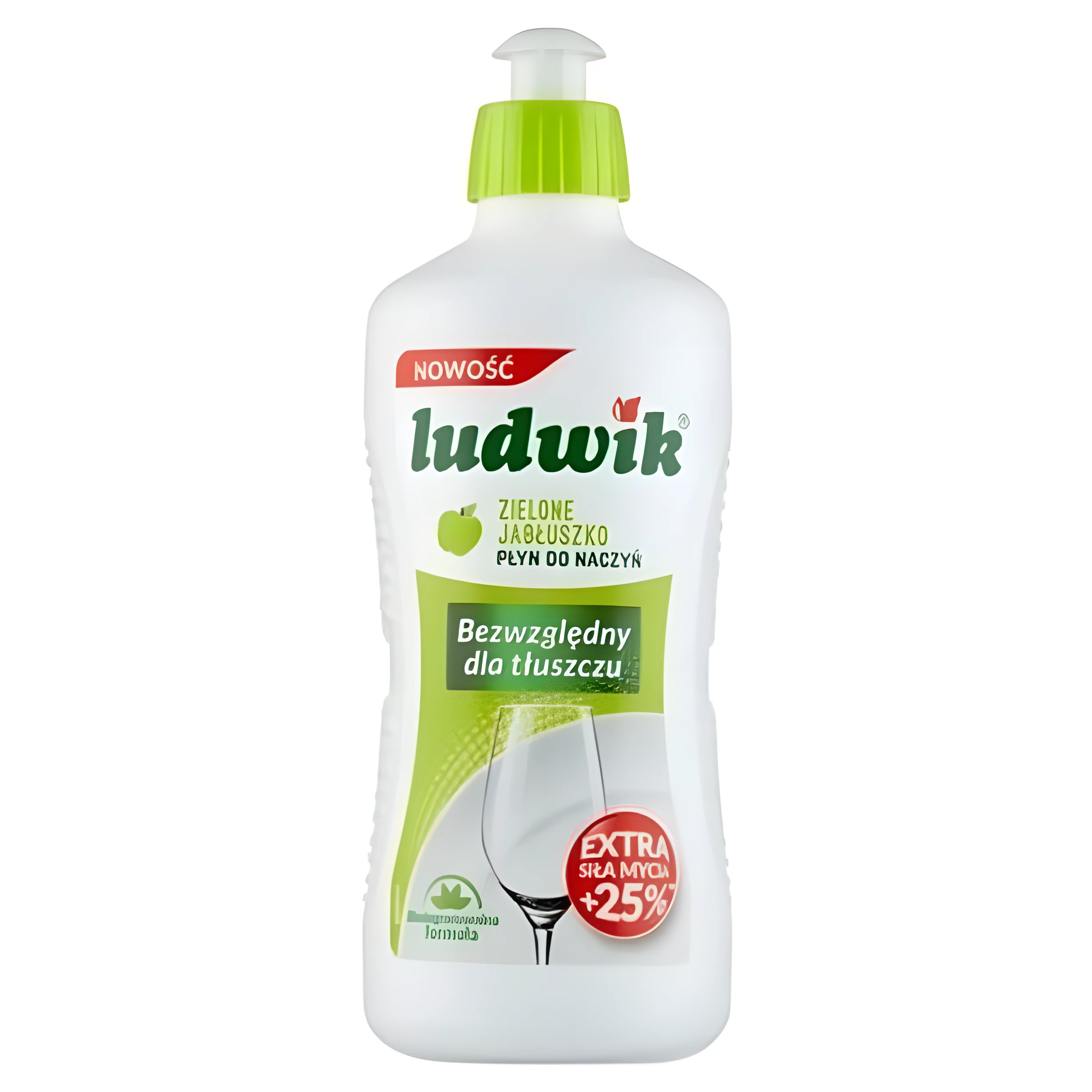 Гель для миття посуду  Ludwik  Зелене яблуко 450г