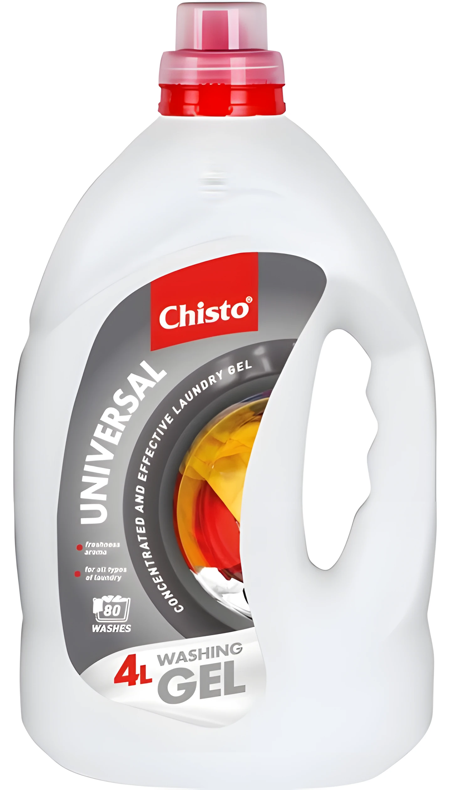 Гель для прання Chisto універсальний 4л — Побутова хімія