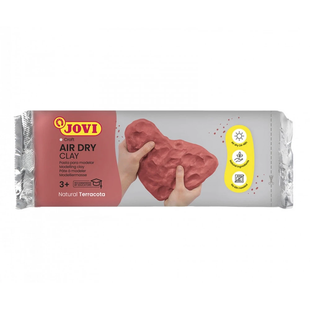 Глина для ліплення Jovi теракотовий колір 250гр 84T
