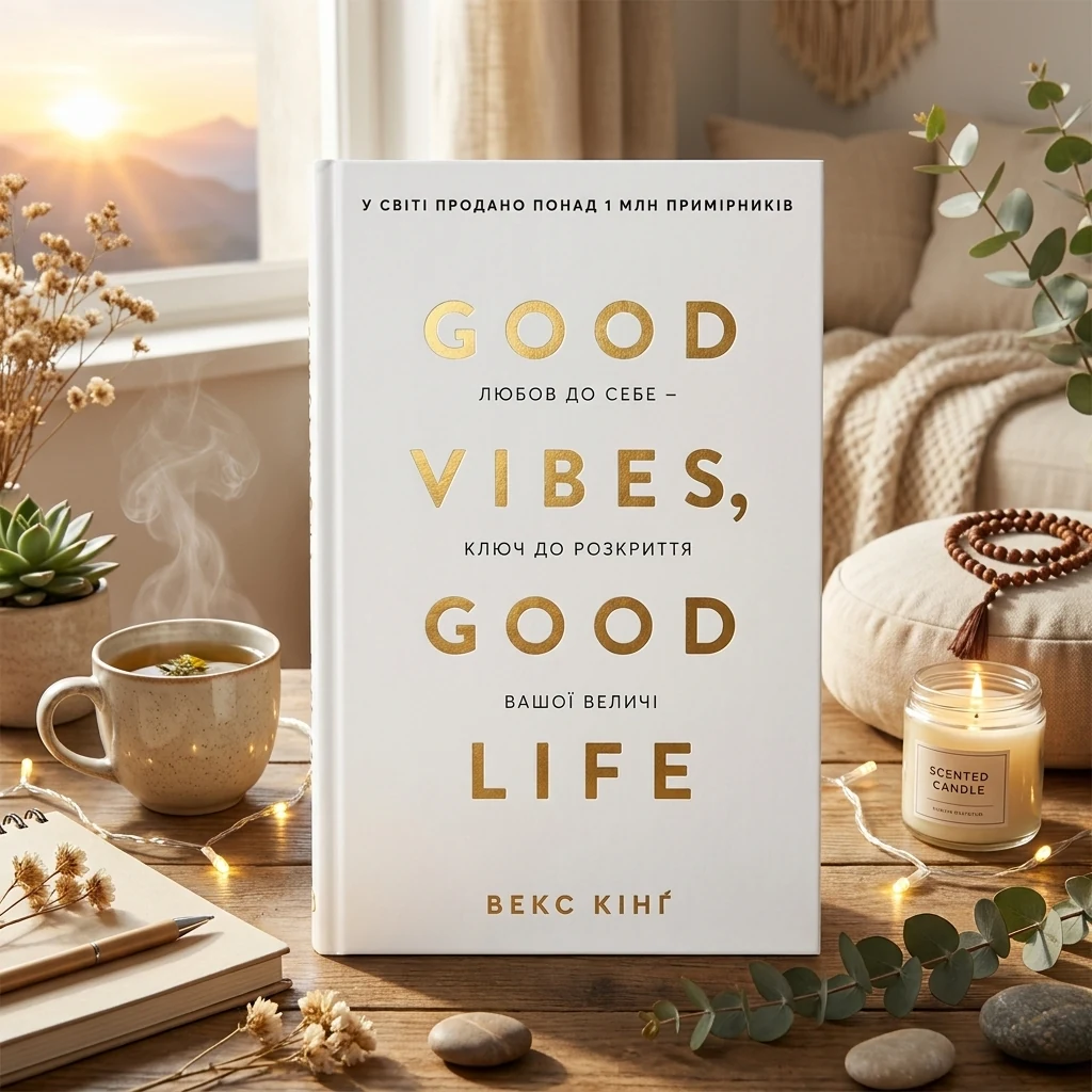 Good Vibes, Good Life. Любов до себе - ключ до розкриття вашої величі. Векс Кінг