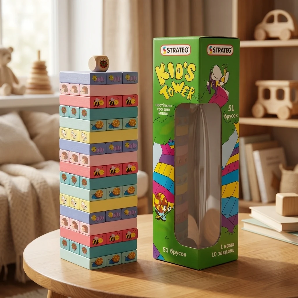гра Kids Tower Strateg — Настільні ігри