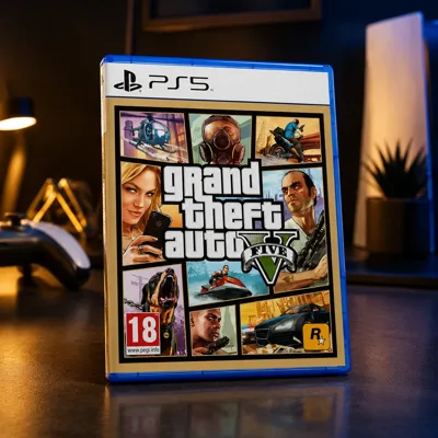 Гра консольна PS5 Grand Theft Auto V, BD диск