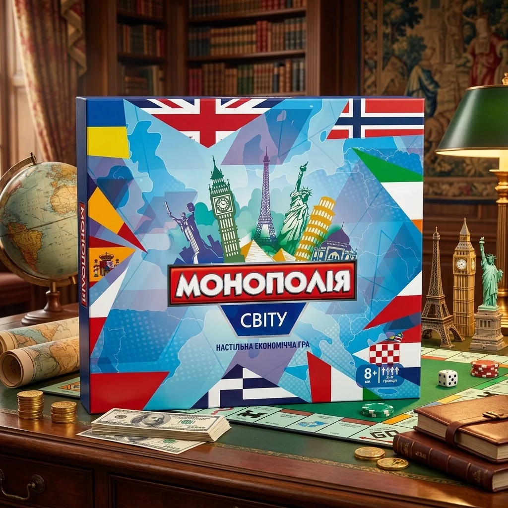 Гра LUX  Монополія світу Strateg 7007