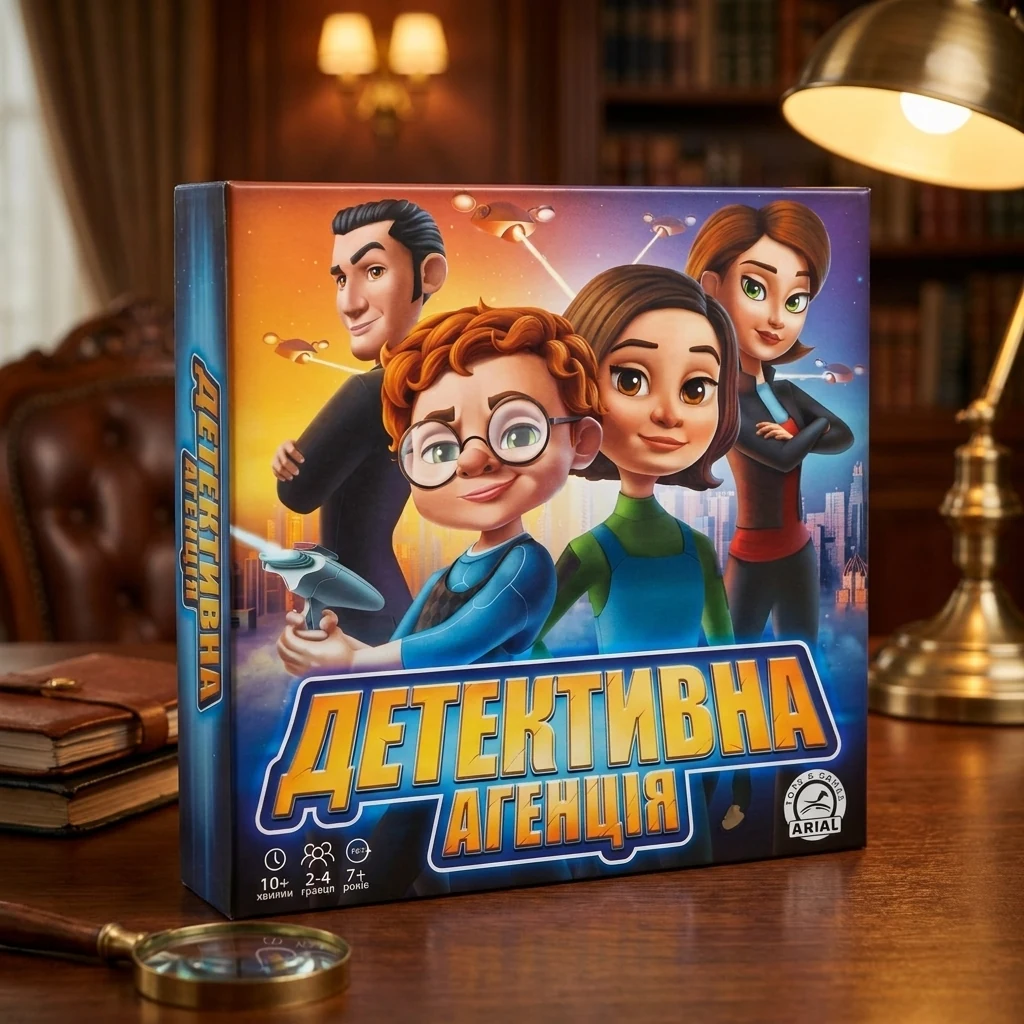 Гра настільна Arial Детективна Агенцiя 911500