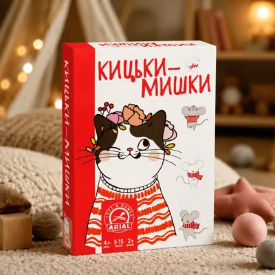 Гра настільна Arial Кицьки-мишки