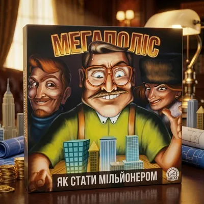 Гра настільна Arial Мегаполіс Як стати мільйонером 910039