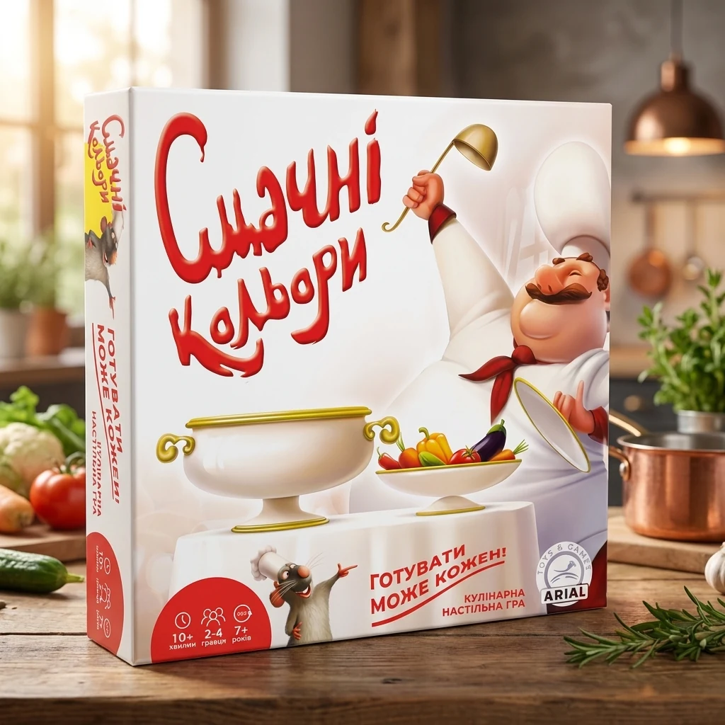 Гра настільна Arial Смачні кольори 320053 — Настільні ігри