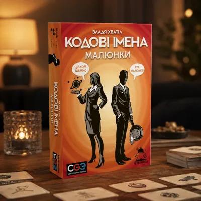 Гра настільна Кодові Імена Малюнки