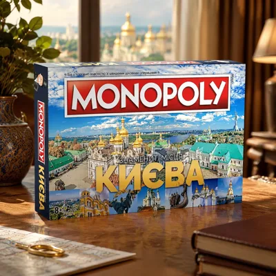 Гра настільна Монополія Знамениті місця Києва