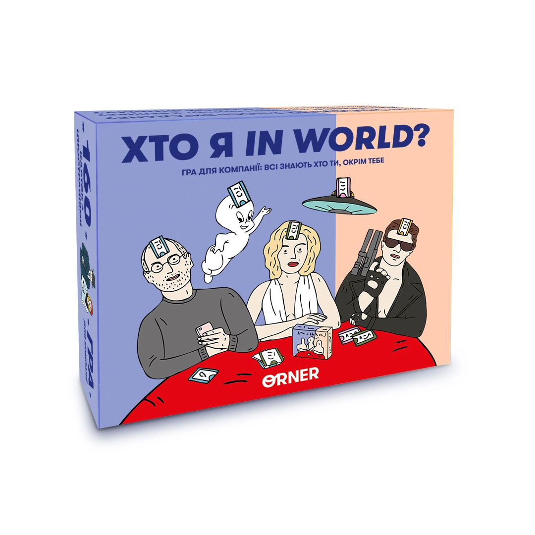 Гра настільна Orner Хто я in world orner-2618 — фото 3