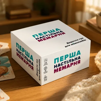 Гра настільна Перша настільна мемарня 100822