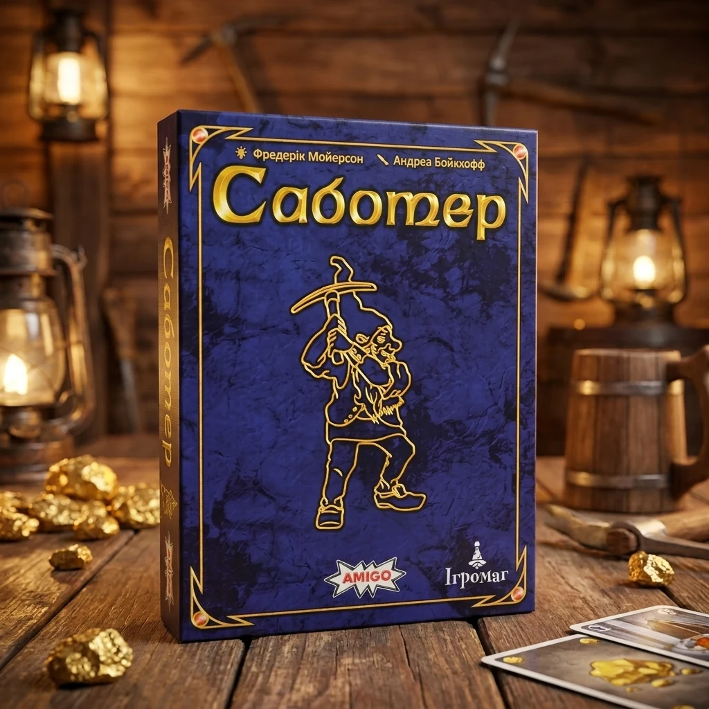 Гра настільна Саботер Ювілейне видання 1004091 — Настільні ігри