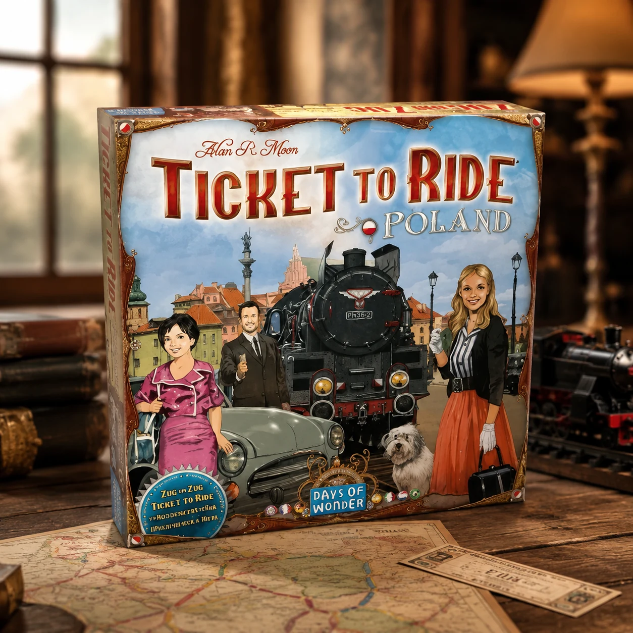 Гра настільна Ticket To Ride Poland Map Collection DOWD0028 — Настільні ігри