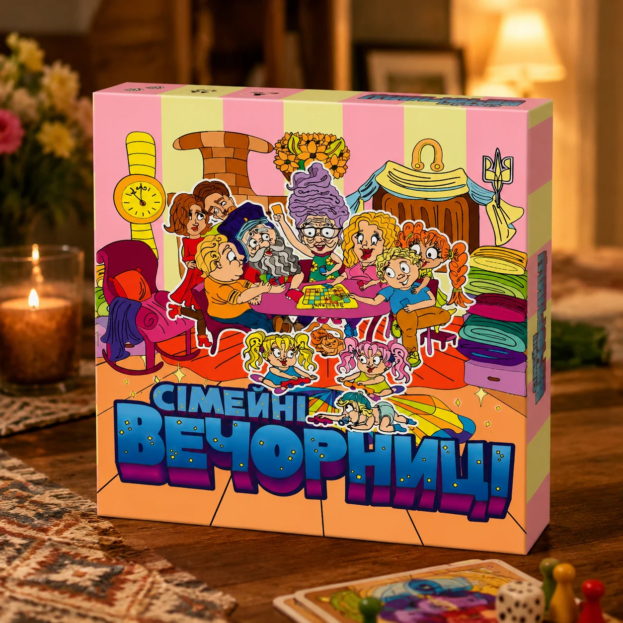 Гра настільна Вечорниці сімейні — Настільні ігри